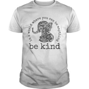 In A World Where You Can Be Anything Be Kind Shirt 1